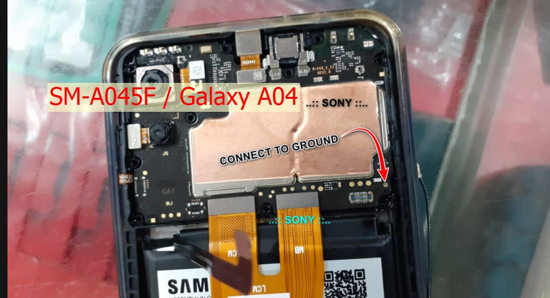 SM A045F Test Point UnlockTool